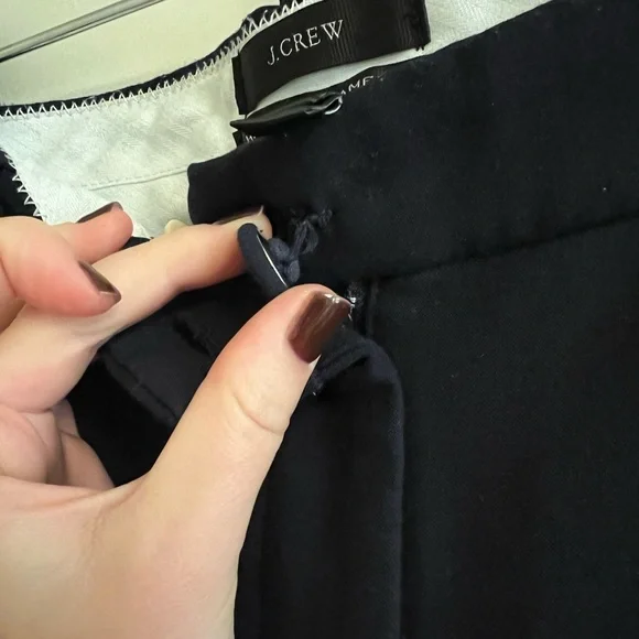 J Crew Cameron High Rise Pant in Navy - Picture 5 of 5